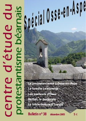 Bulletin n°38, décembre 2005