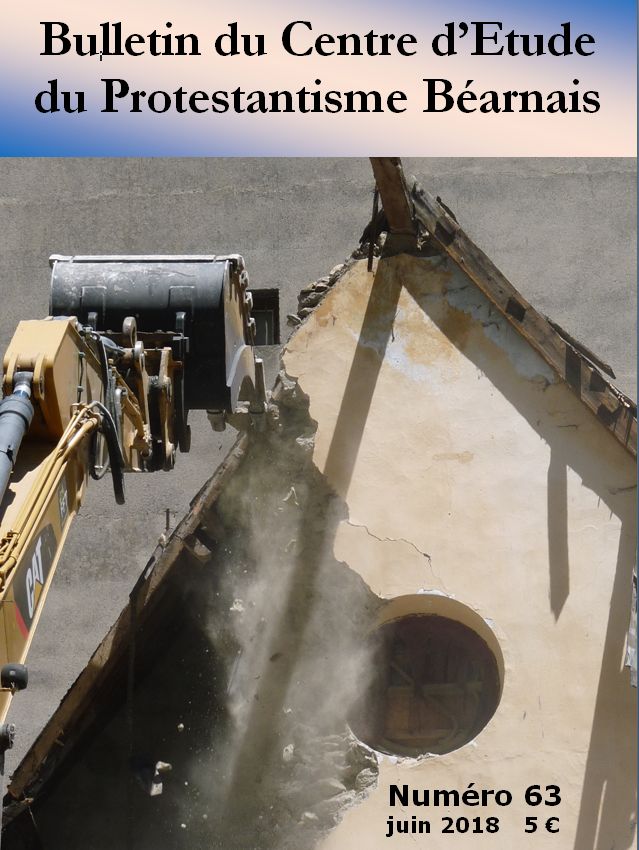 Bulletin n°63, juin 2018